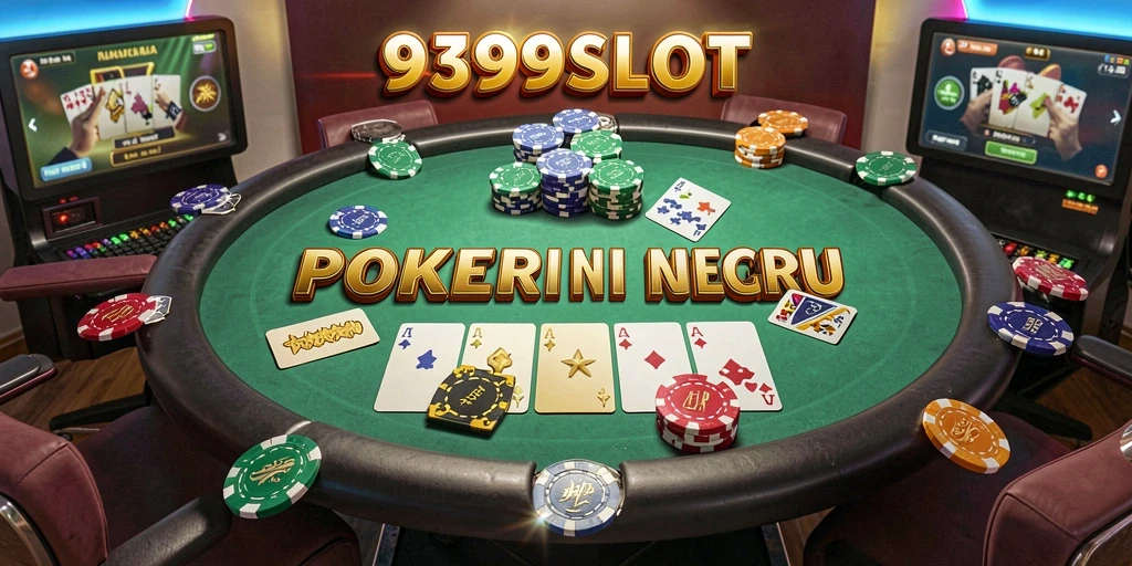 Tampilan gameplay seru dalam aplikasi Poker 9399SLOT.