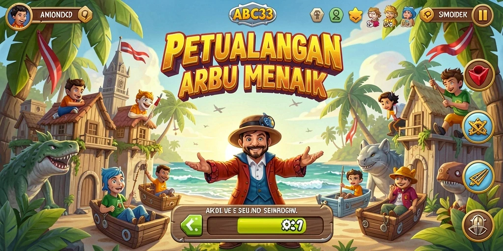 Screenshot gameplay menampilkan karakter beraksi di level menantang.