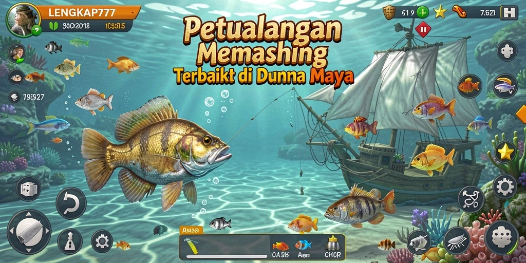 Tangkapan ikan besar di LENGKAP777 dalam suasana tenang.