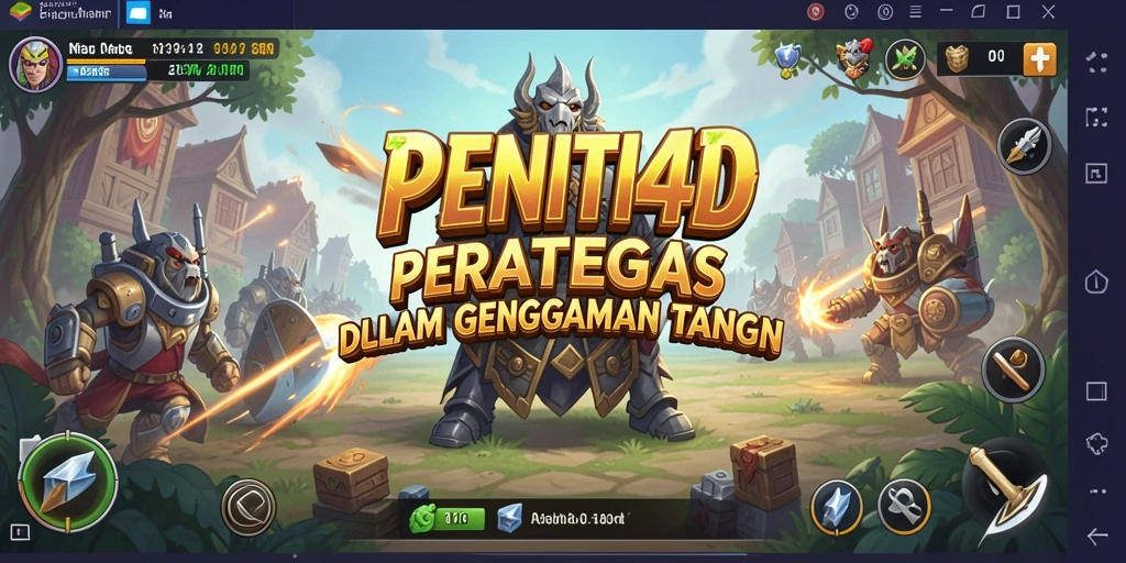 Gameplay menarik dan aksi seru di dalam PENITI4D.
