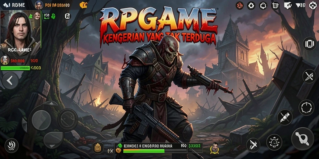 Screenshot menampilkan gameplay yang menegangkan dan menakutkan.
